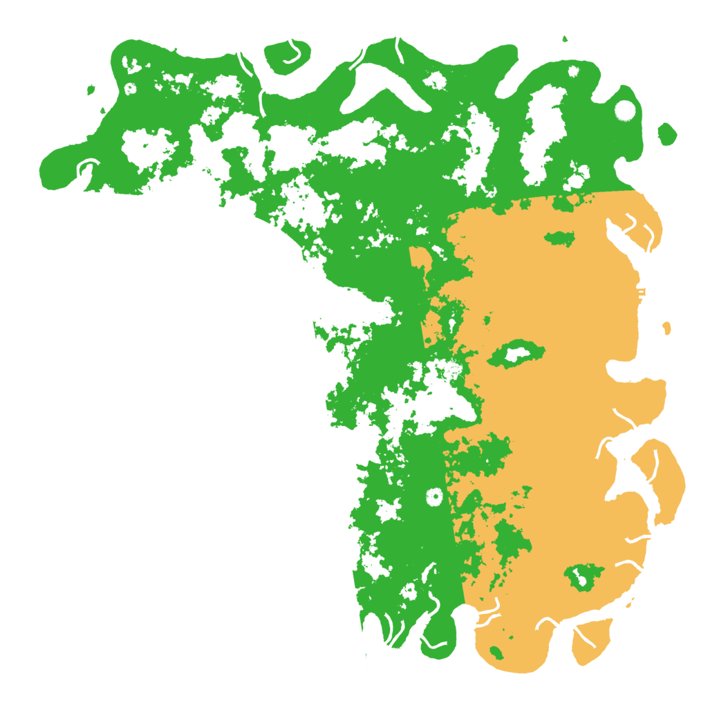 Biome Rust Map: Procedural Map, Size: 6000, Seed: 867566