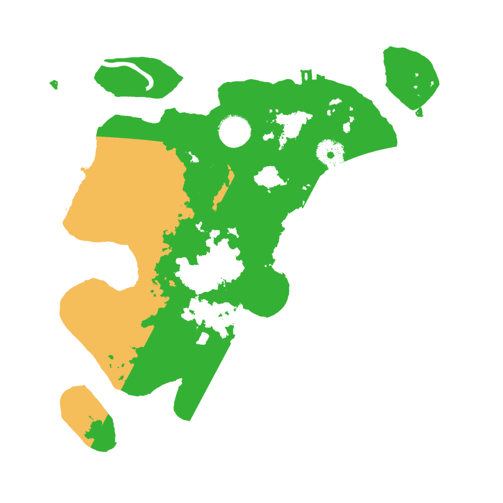 Biome Rust Map: Procedural Map, Size: 2800, Seed: 784297458