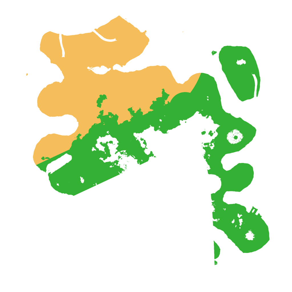 Biome Rust Map: Procedural Map, Size: 3000, Seed: 79284