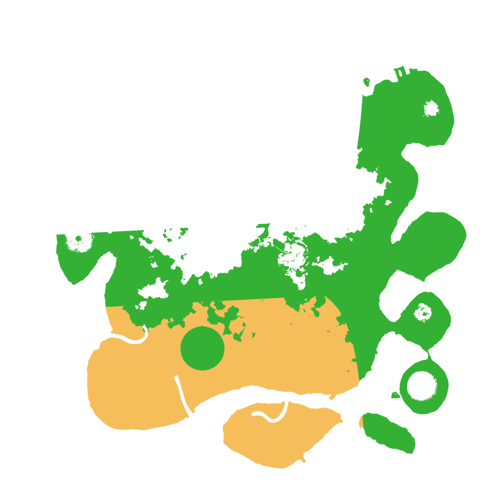 Biome Rust Map: Procedural Map, Size: 3000, Seed: 98292