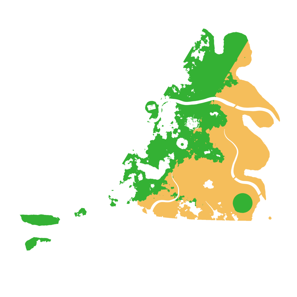 Biome Rust Map: Procedural Map, Size: 4000, Seed: 1629088959