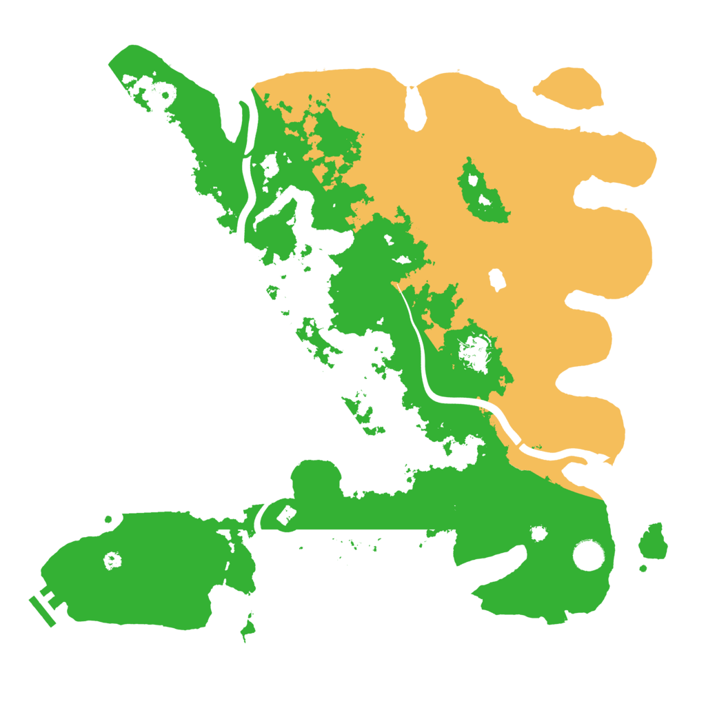 Biome Rust Map: Procedural Map, Size: 4000, Seed: 40290