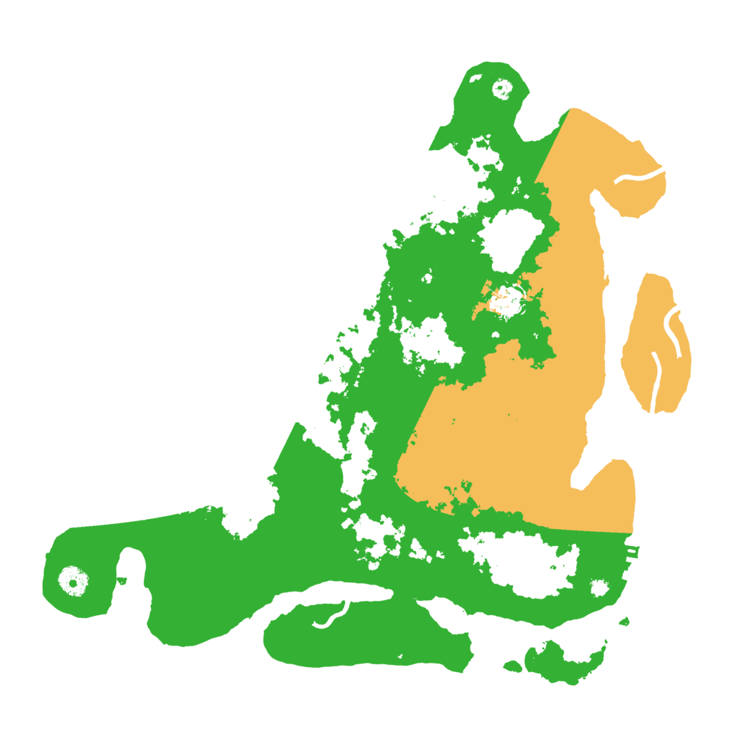 Biome Rust Map: Procedural Map, Size: 3750, Seed: 460040310
