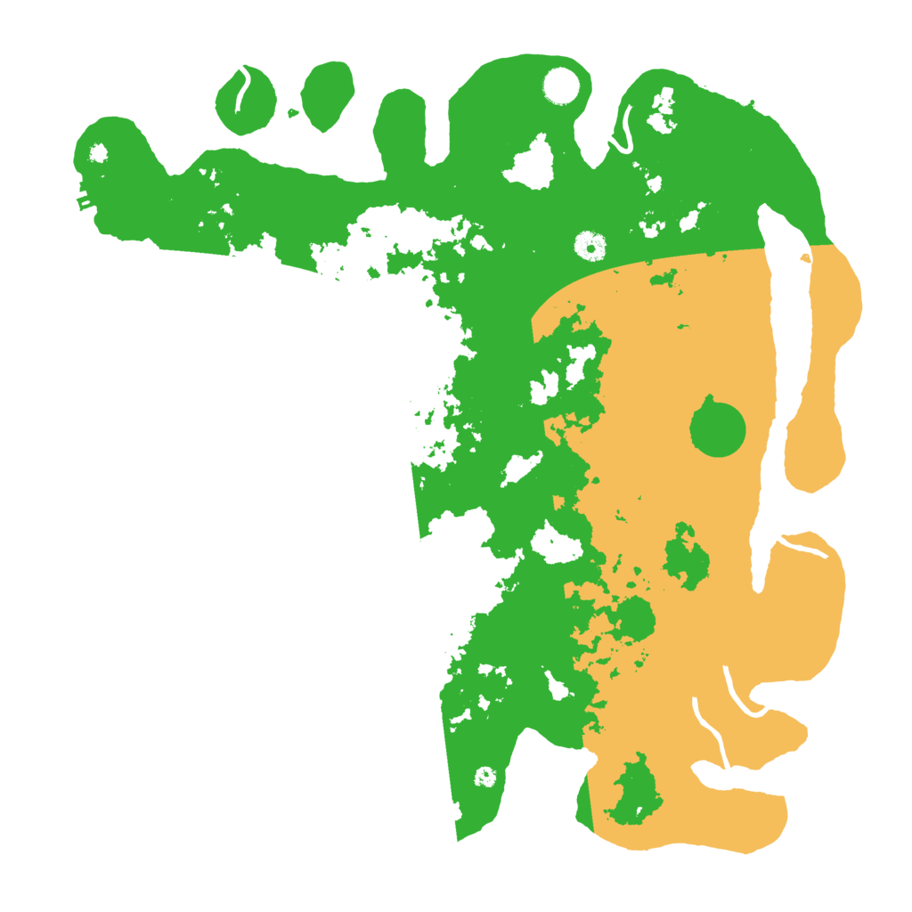 Biome Rust Map: Procedural Map, Size: 4400, Seed: 1111110