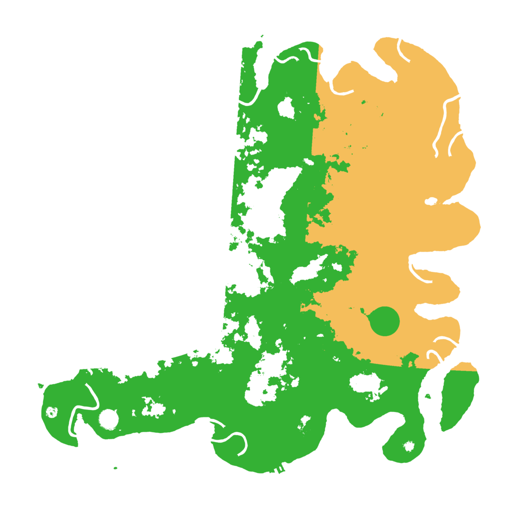 Biome Rust Map: Procedural Map, Size: 4500, Seed: 1290431305