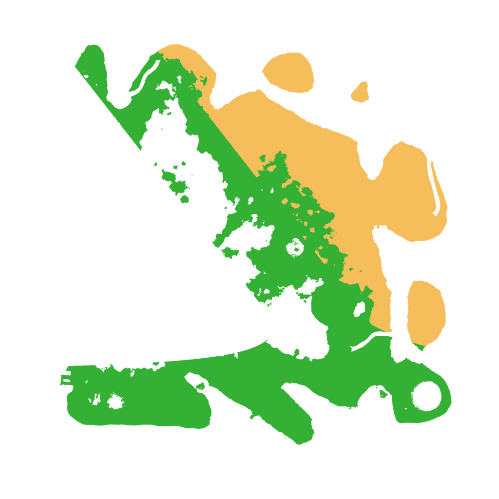 Biome Rust Map: Procedural Map, Size: 3000, Seed: 6911