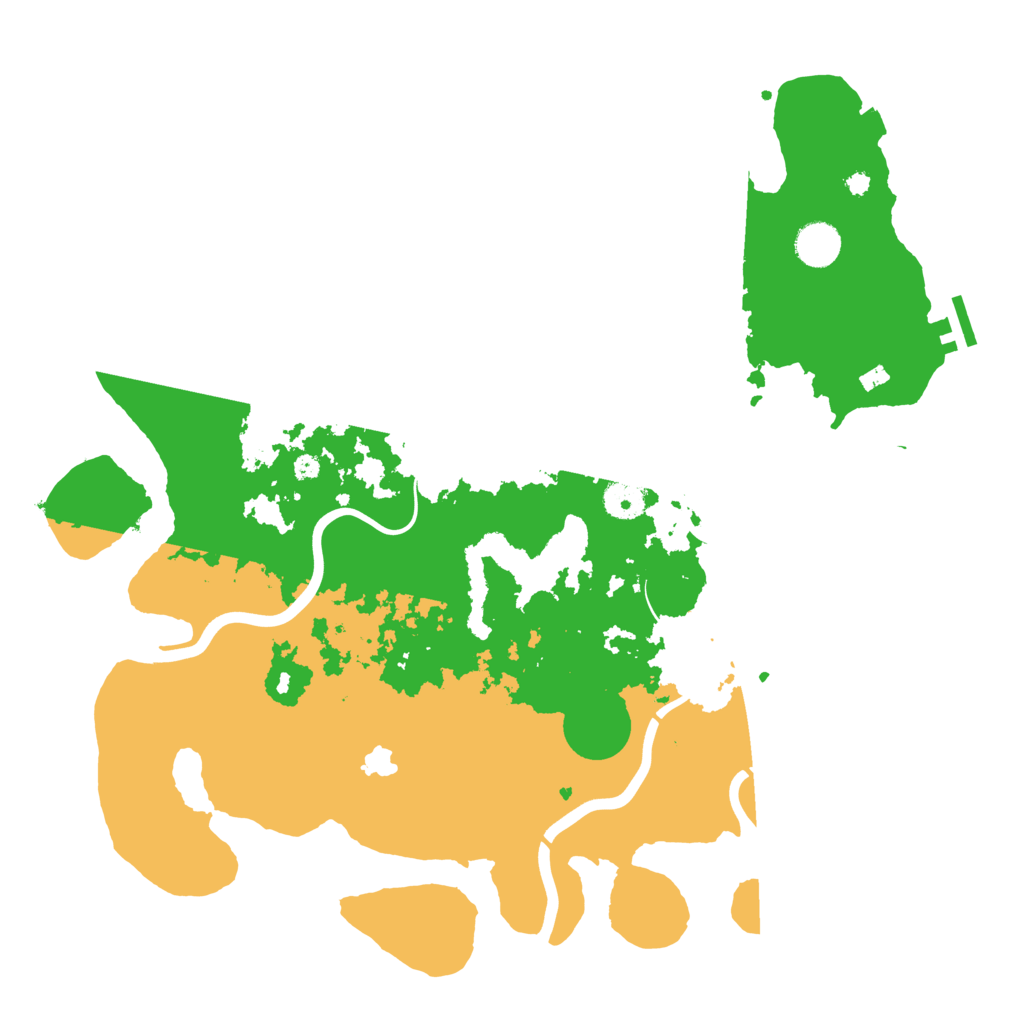 Biome Rust Map: Procedural Map, Size: 4000, Seed: 1572233501
