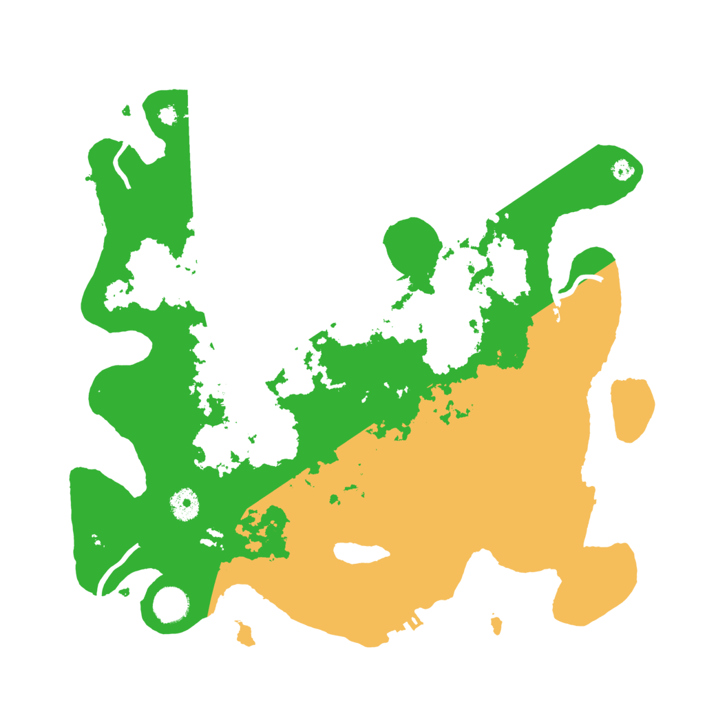 Biome Rust Map: Procedural Map, Size: 3500, Seed: 259661418