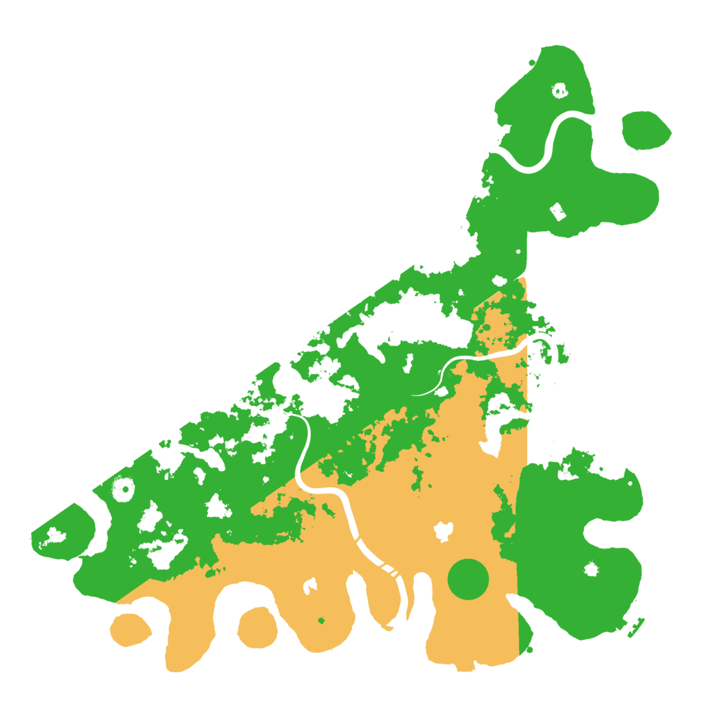 Biome Rust Map: Procedural Map, Size: 4500, Seed: 378829332