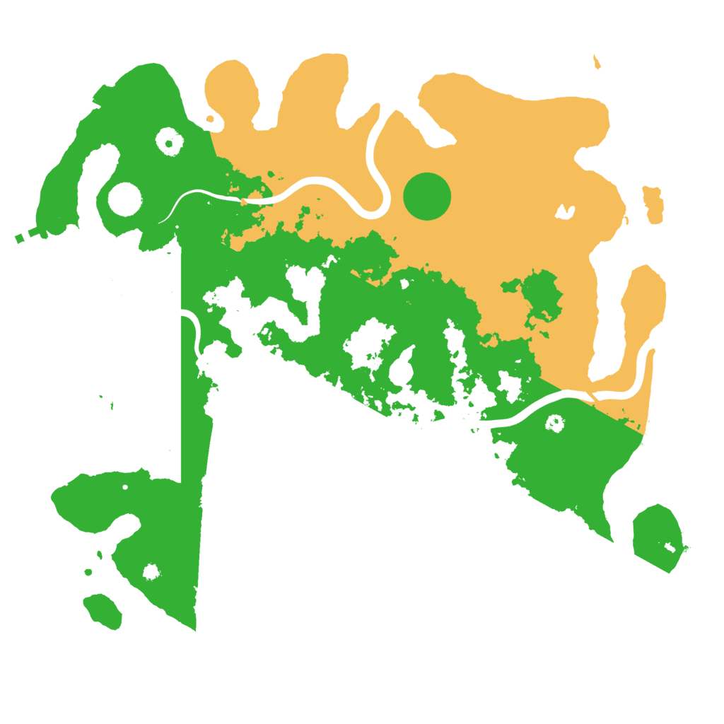 Biome Rust Map: Procedural Map, Size: 4000, Seed: 3228