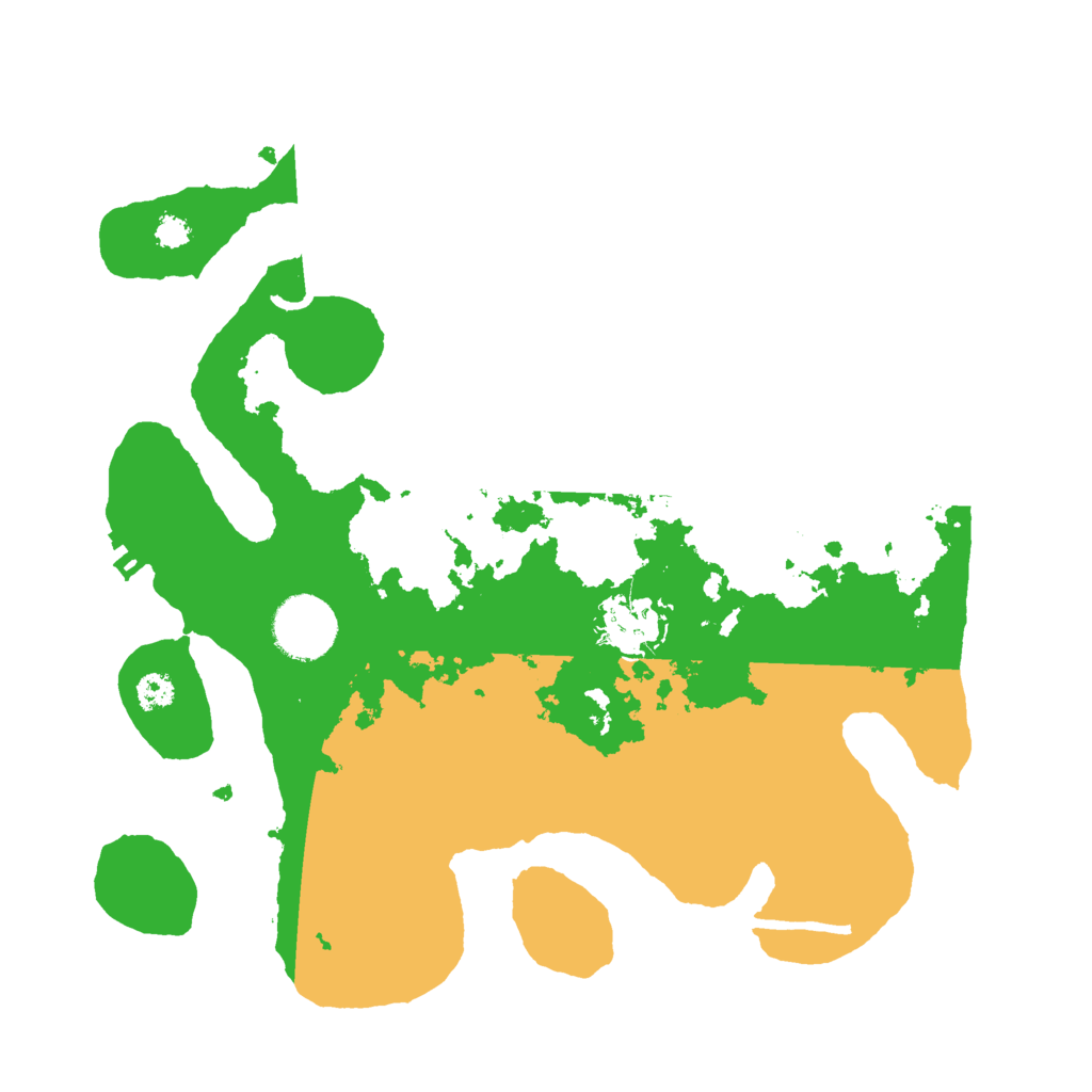 Biome Rust Map: Procedural Map, Size: 3000, Seed: 74543