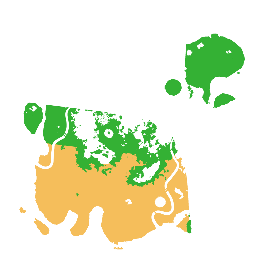 Biome Rust Map: Procedural Map, Size: 4250, Seed: 10518