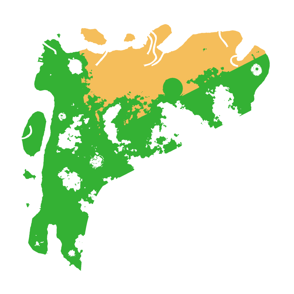 Biome Rust Map: Procedural Map, Size: 4000, Seed: 1711795