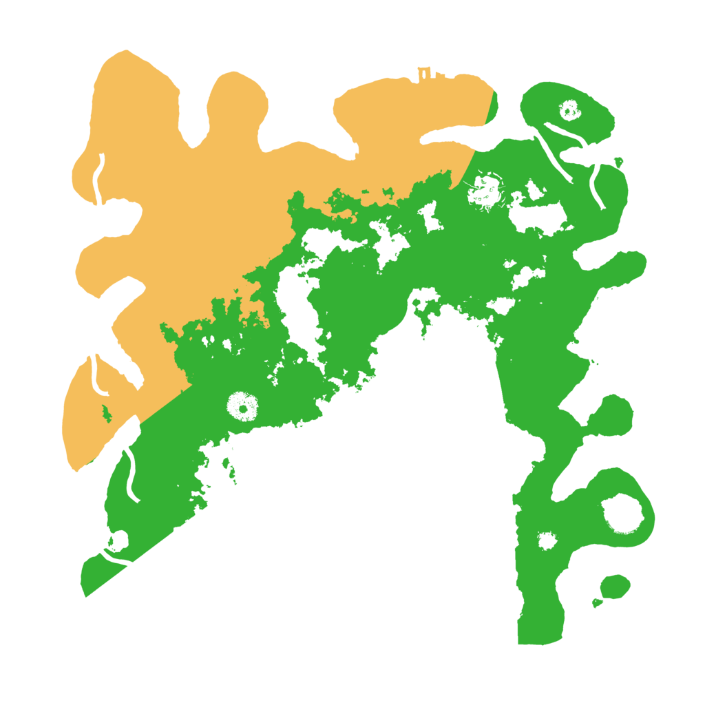 Biome Rust Map: Procedural Map, Size: 3500, Seed: 65899755