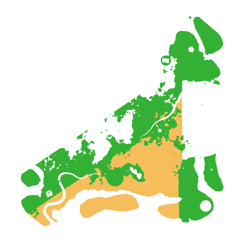 Biome Rust Map: Procedural Map, Size: 3800, Seed: 93190838