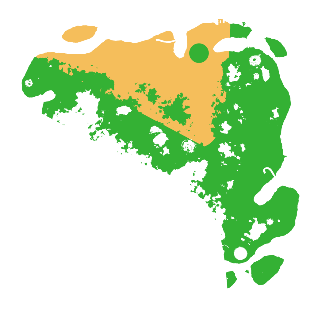 Biome Rust Map: Procedural Map, Size: 4250, Seed: 4875688