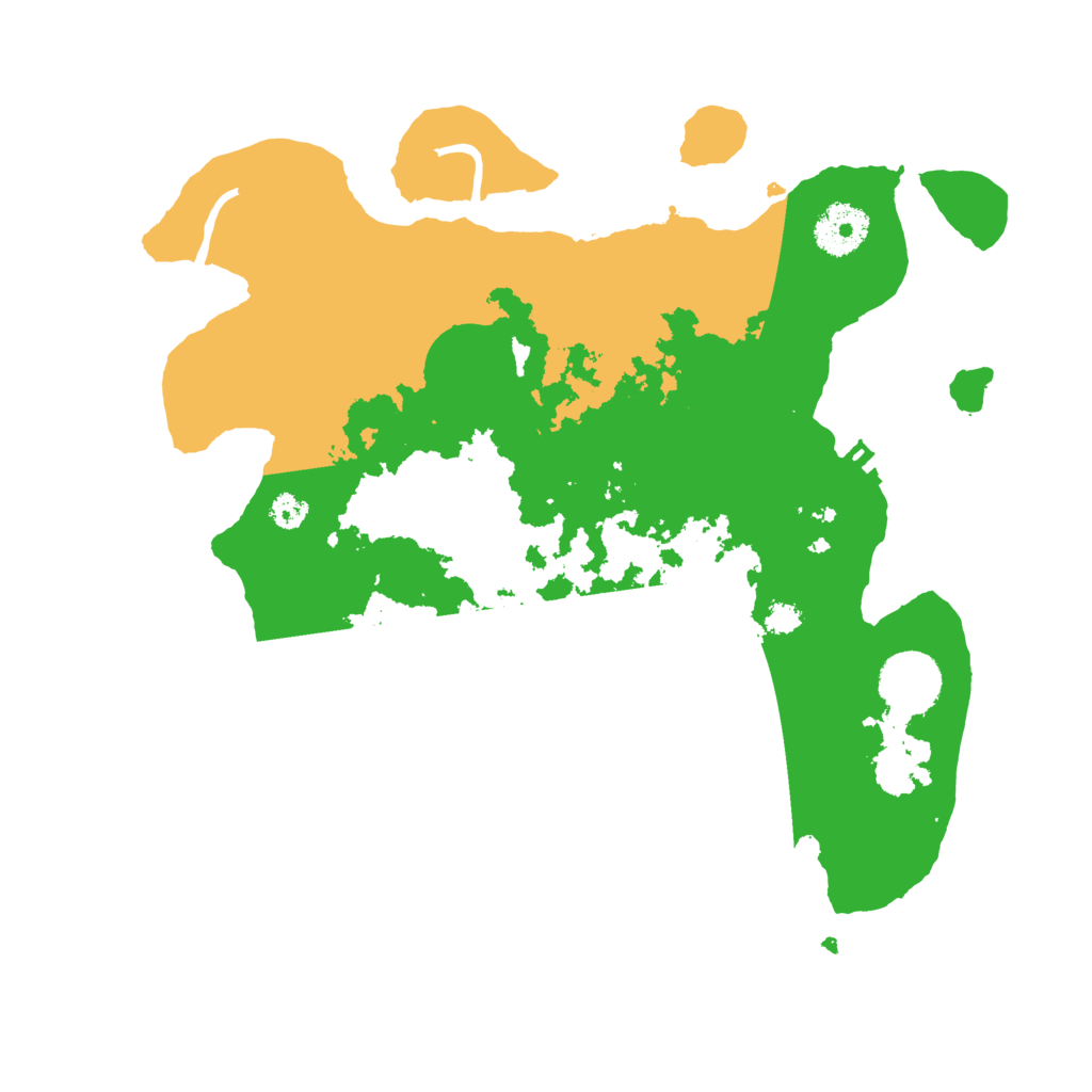 Biome Rust Map: Procedural Map, Size: 3150, Seed: 715828328