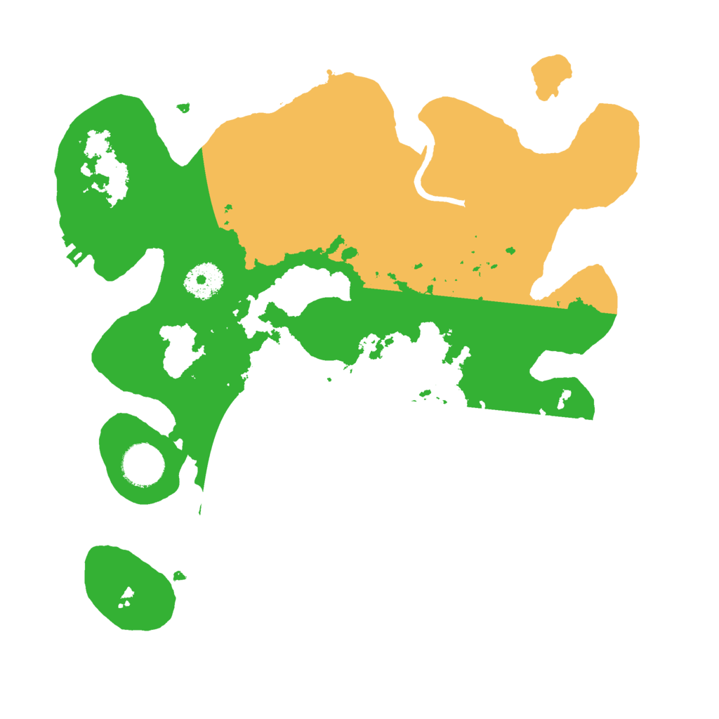 Biome Rust Map: Procedural Map, Size: 3000, Seed: 1433741368