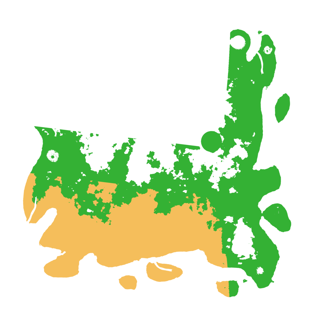 Biome Rust Map: Procedural Map, Size: 4000, Seed: 30008888