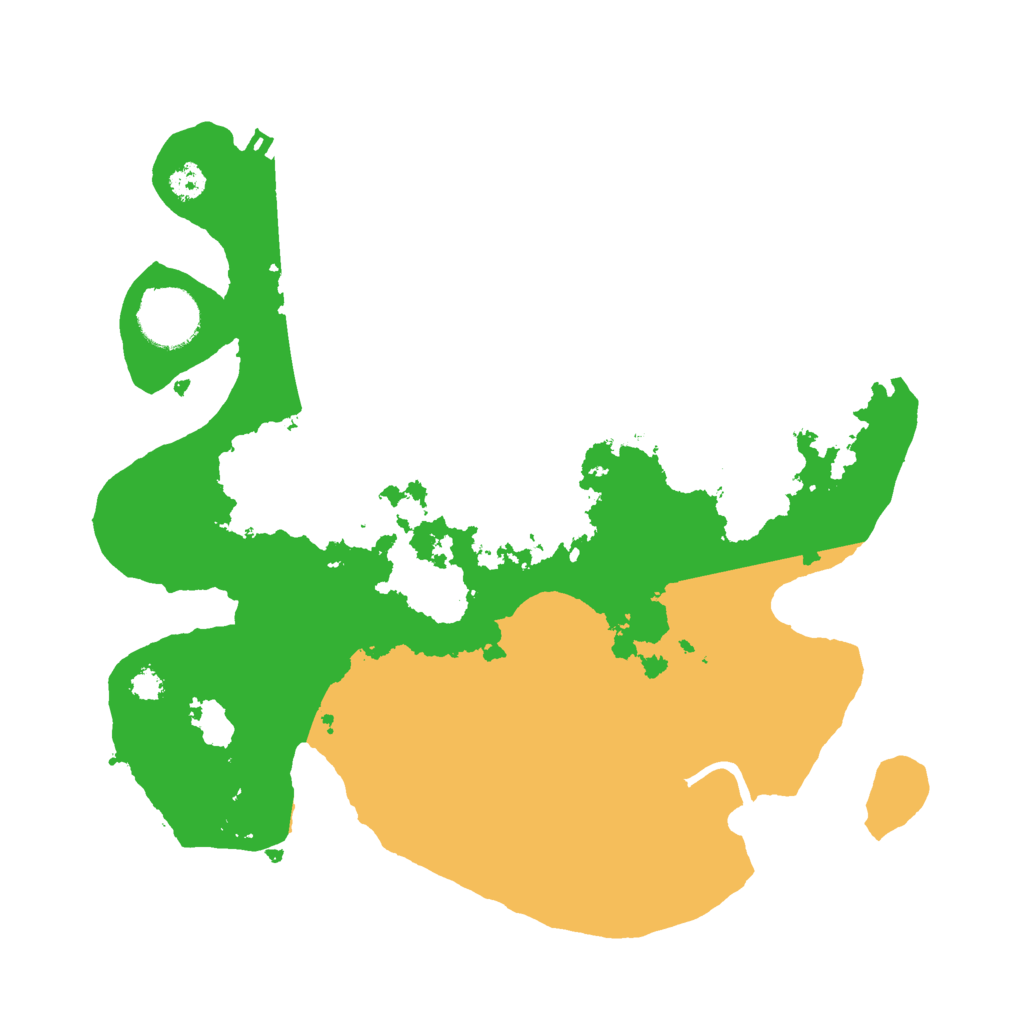 Biome Rust Map: Procedural Map, Size: 3000, Seed: 603663871