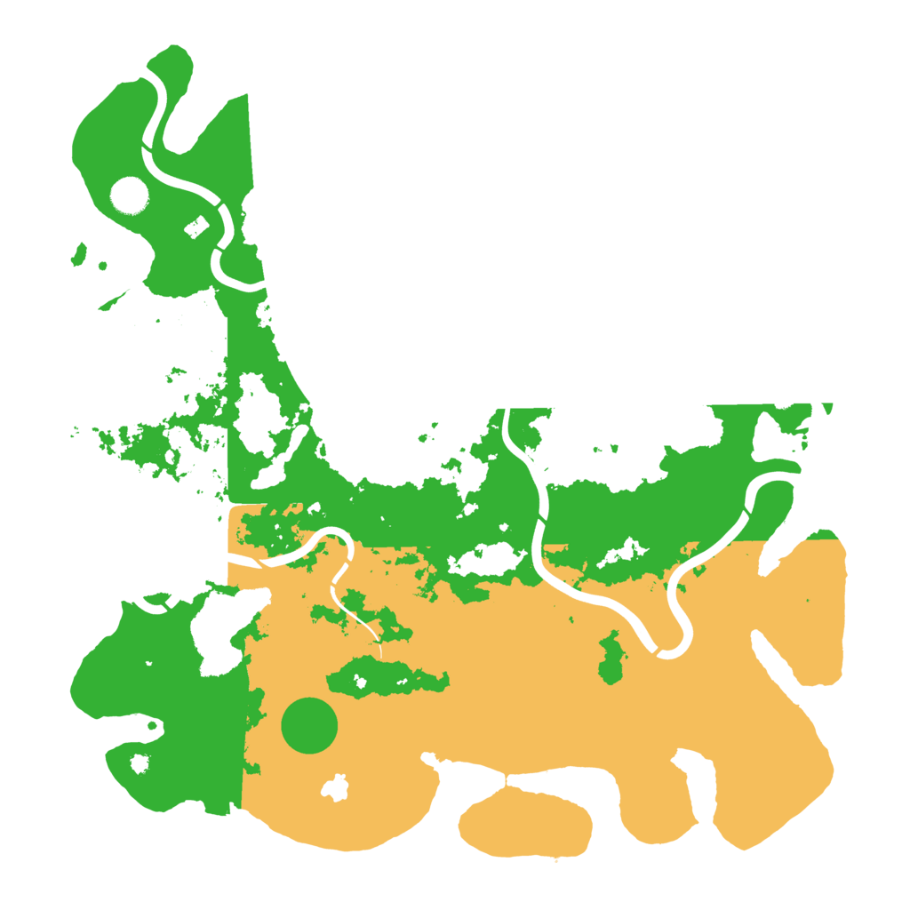 Biome Rust Map: Procedural Map, Size: 4250, Seed: 704102