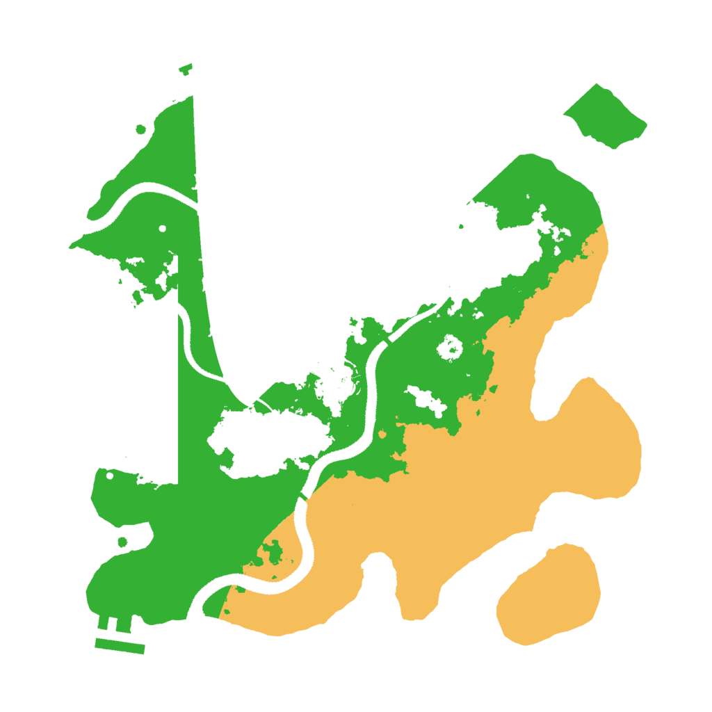 Biome Rust Map: Procedural Map, Size: 2900, Seed: 6844485