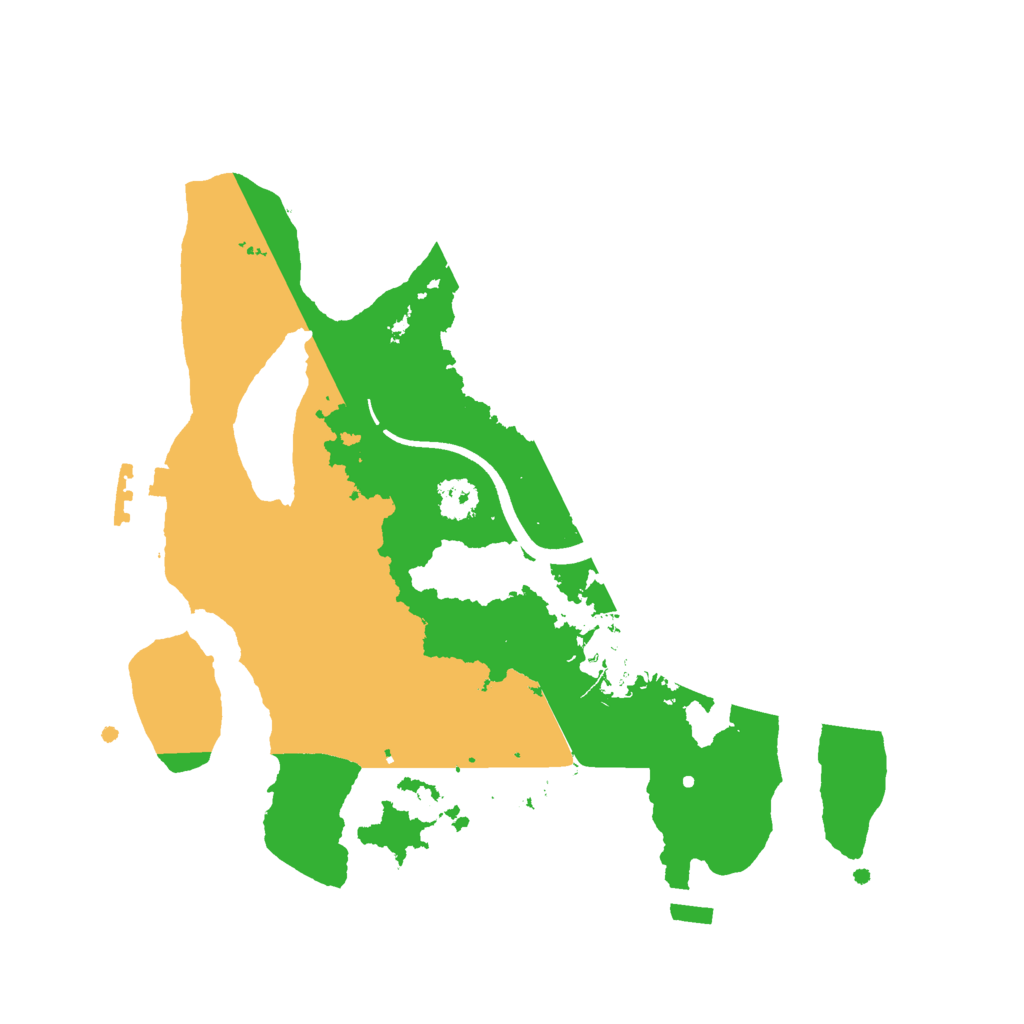 Biome Rust Map: Procedural Map, Size: 2500, Seed: 1462020127