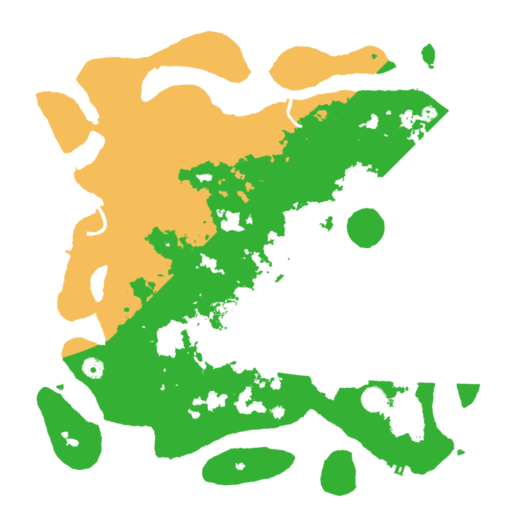 Biome Rust Map: Procedural Map, Size: 3700, Seed: 711664547