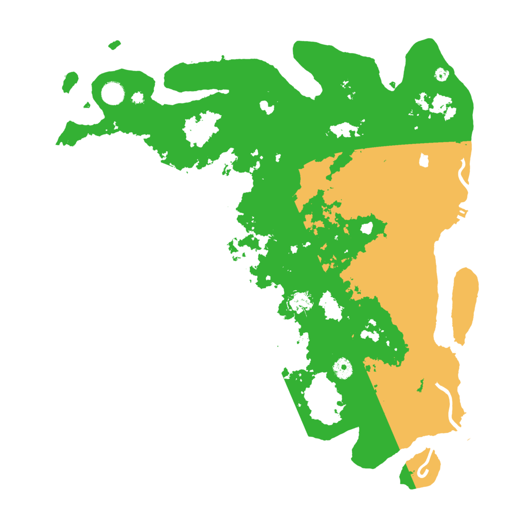Biome Rust Map: Procedural Map, Size: 4000, Seed: 2244679