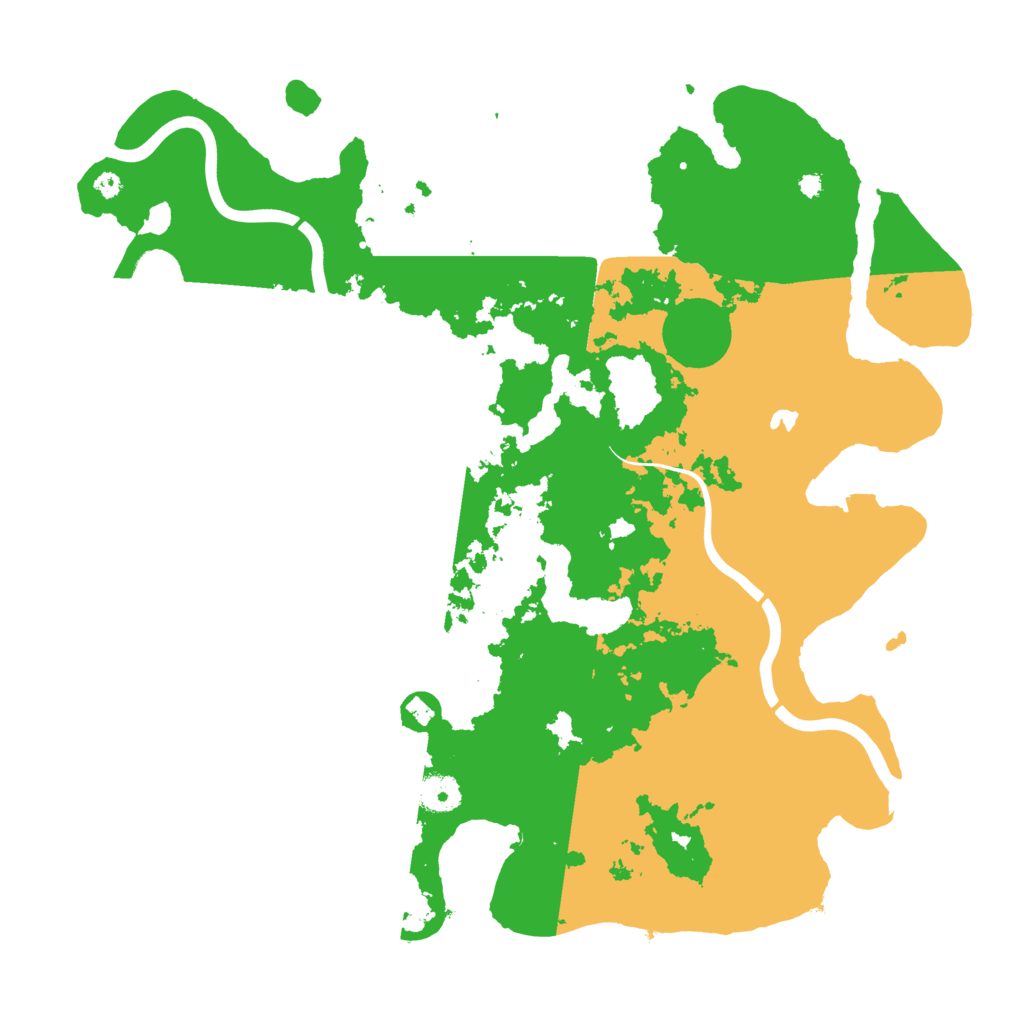 Biome Rust Map: Procedural Map, Size: 4000, Seed: 590752980