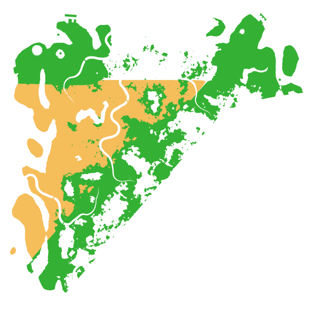 Biome Rust Map: Procedural Map, Size: 5500, Seed: 116914290