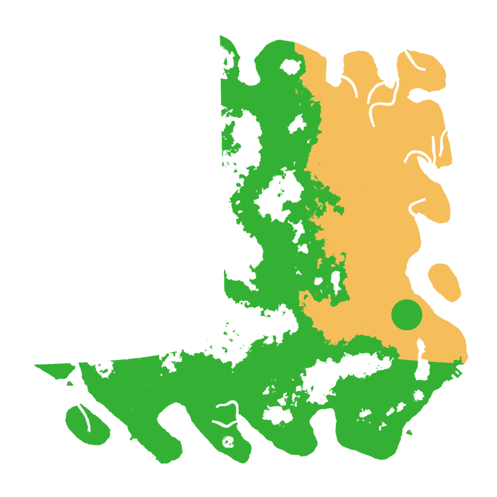 Biome Rust Map: Procedural Map, Size: 4250, Seed: 1374825187
