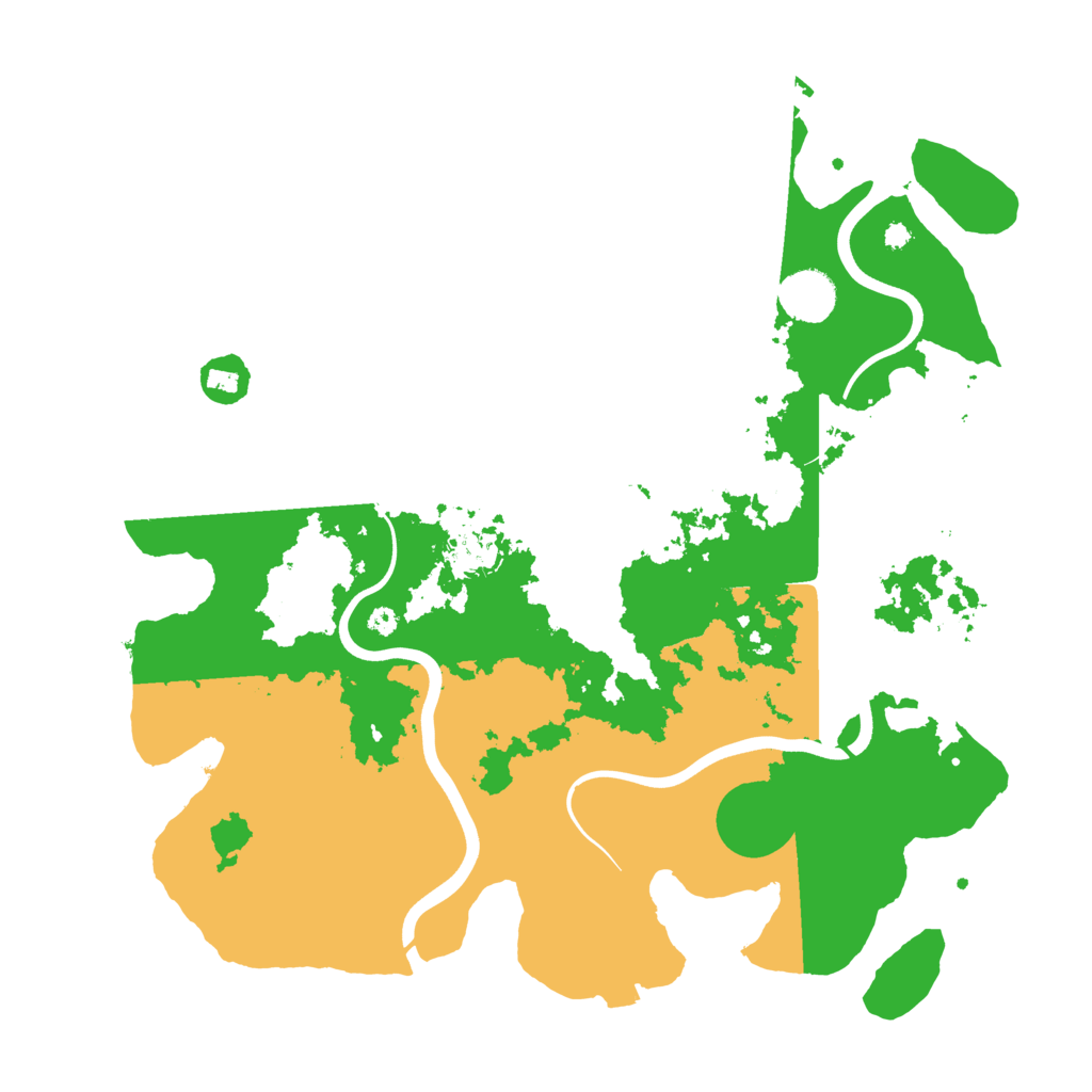 Biome Rust Map: Procedural Map, Size: 3850, Seed: 824649275