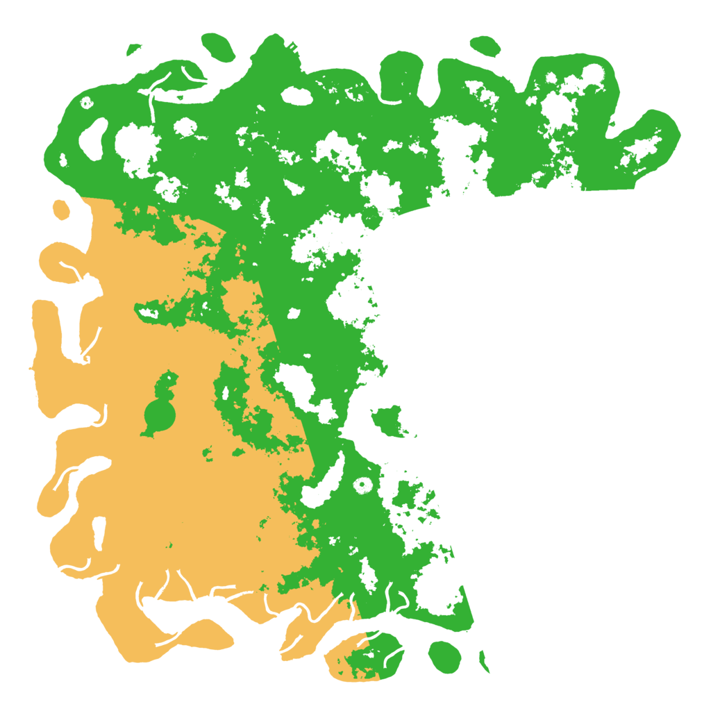 Biome Rust Map: Procedural Map, Size: 6000, Seed: 8254754