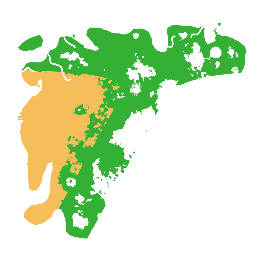 Biome Rust Map: Procedural Map, Size: 4050, Seed: 1307638252