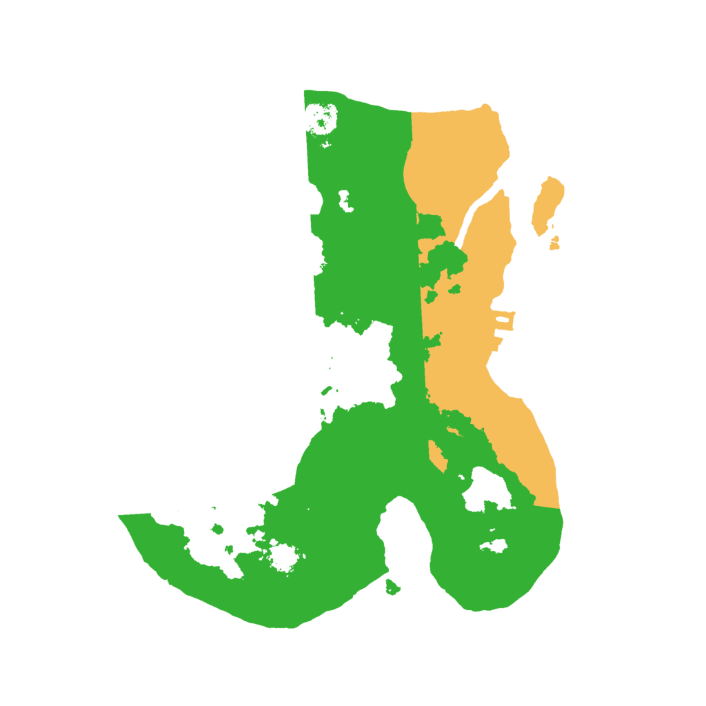 Biome Rust Map: Procedural Map, Size: 2250, Seed: 602645287