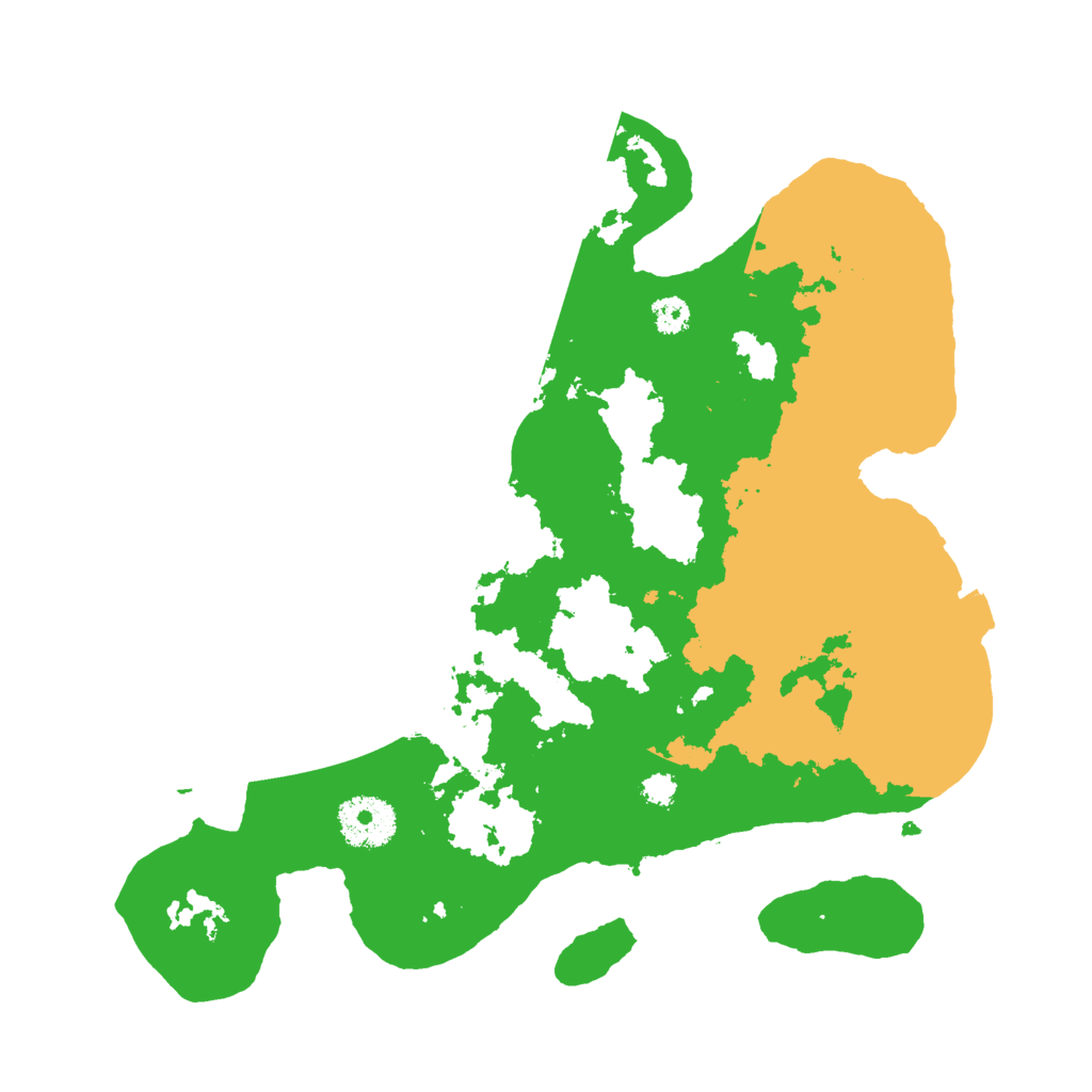 Biome Rust Map: Procedural Map, Size: 3000, Seed: 29017