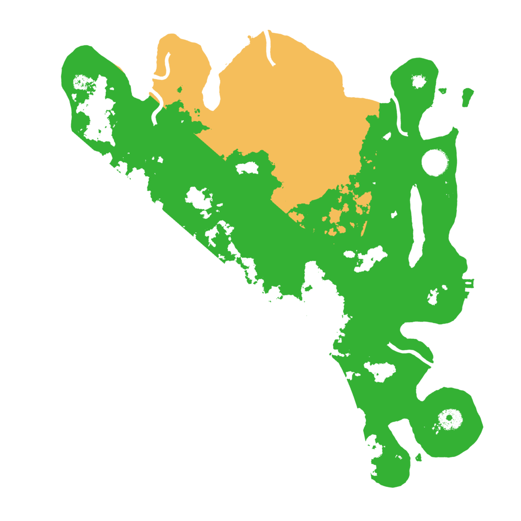 Biome Rust Map: Procedural Map, Size: 3500, Seed: 1486082131