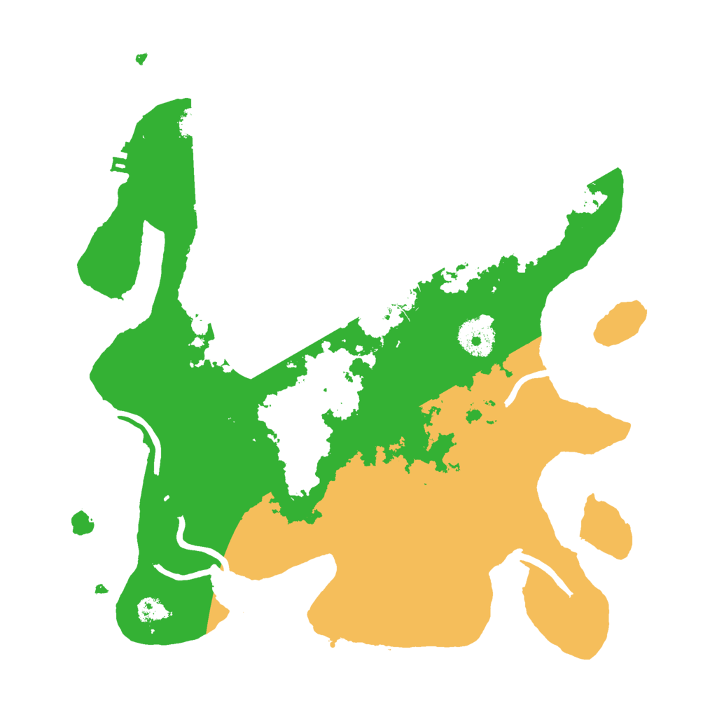 Biome Rust Map: Procedural Map, Size: 3000, Seed: 766275305