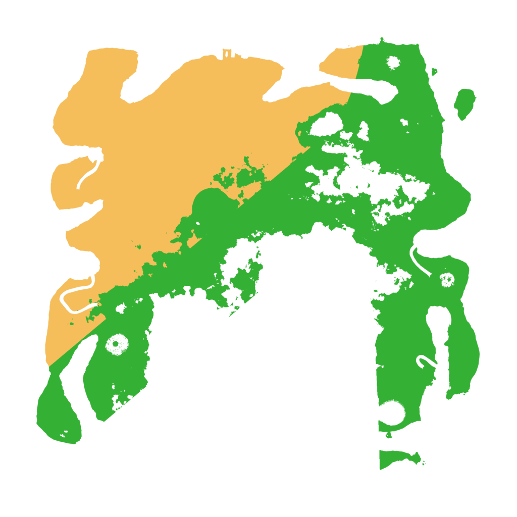 Biome Rust Map: Procedural Map, Size: 3650, Seed: 1012023