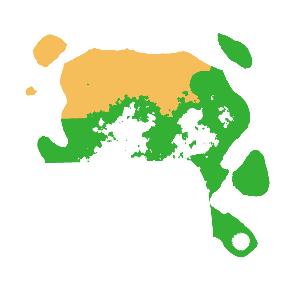 Biome Rust Map: Barren, Size: 3000, Seed: 1682306633