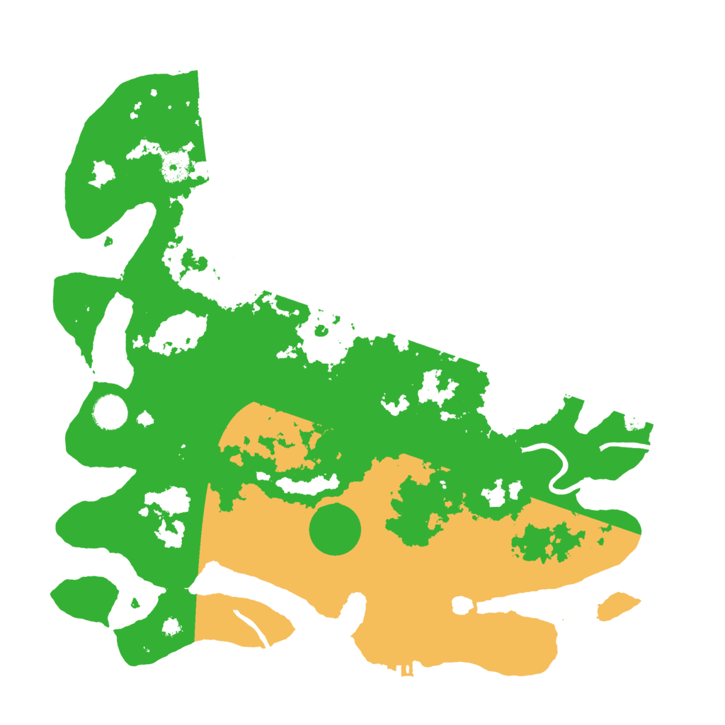 Biome Rust Map: Procedural Map, Size: 3700, Seed: 602953