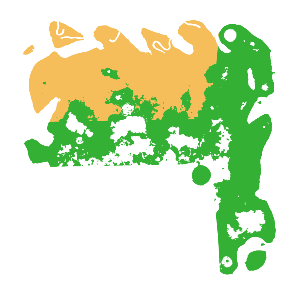 Biome Rust Map: Procedural Map, Size: 4250, Seed: 190844943