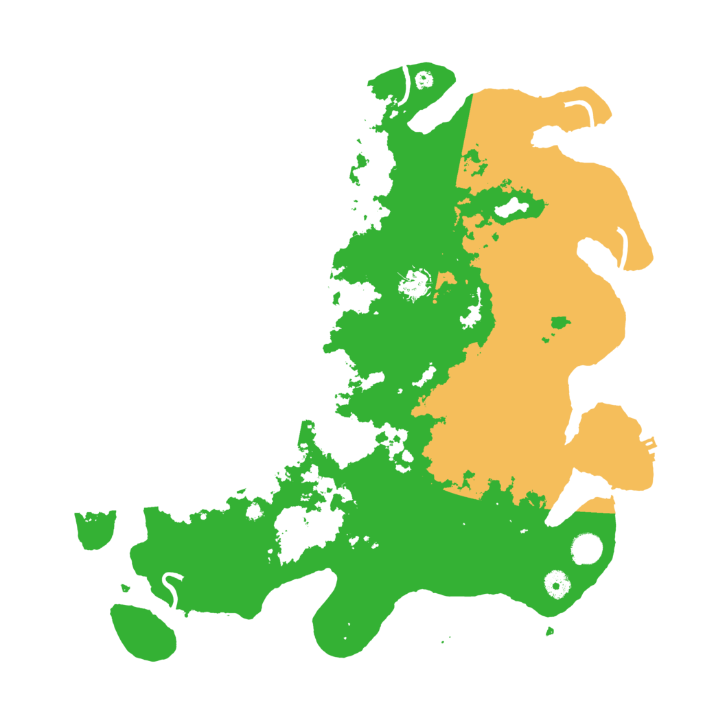 Biome Rust Map: Procedural Map, Size: 4000, Seed: 696014525