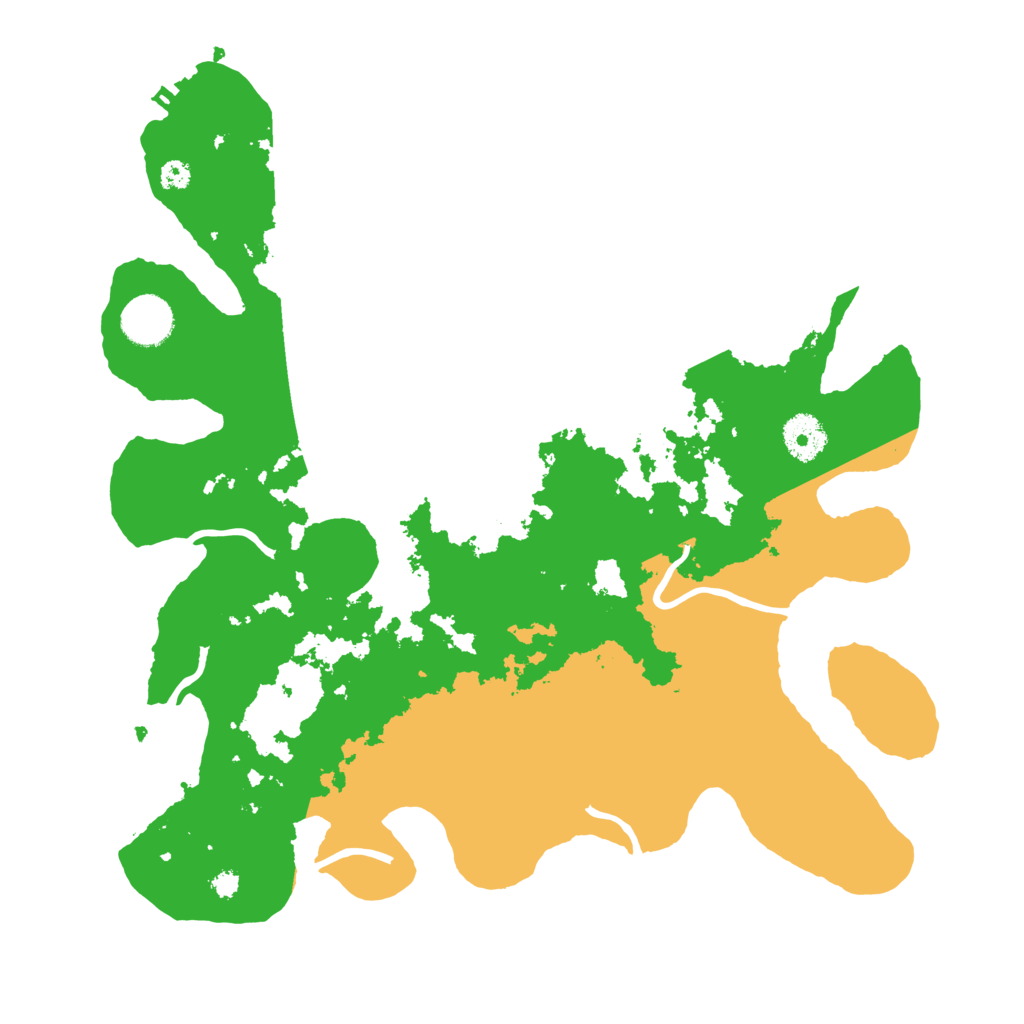 Biome Rust Map: Procedural Map, Size: 3500, Seed: 1313936065