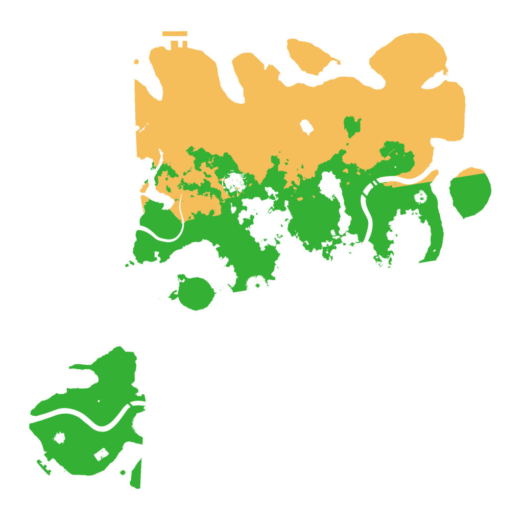 Biome Rust Map: Procedural Map, Size: 4250, Seed: 19675877