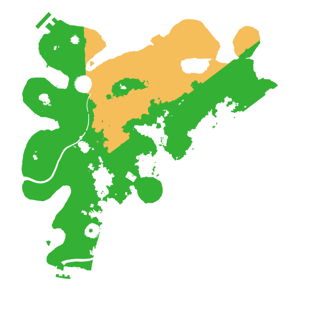 Biome Rust Map: Procedural Map, Size: 3250, Seed: 1979068328