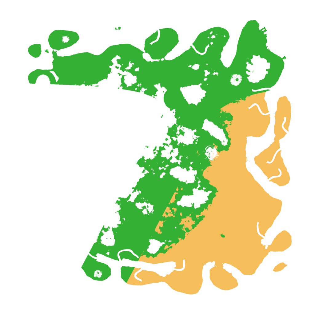 Biome Rust Map: Procedural Map, Size: 4200, Seed: 6432