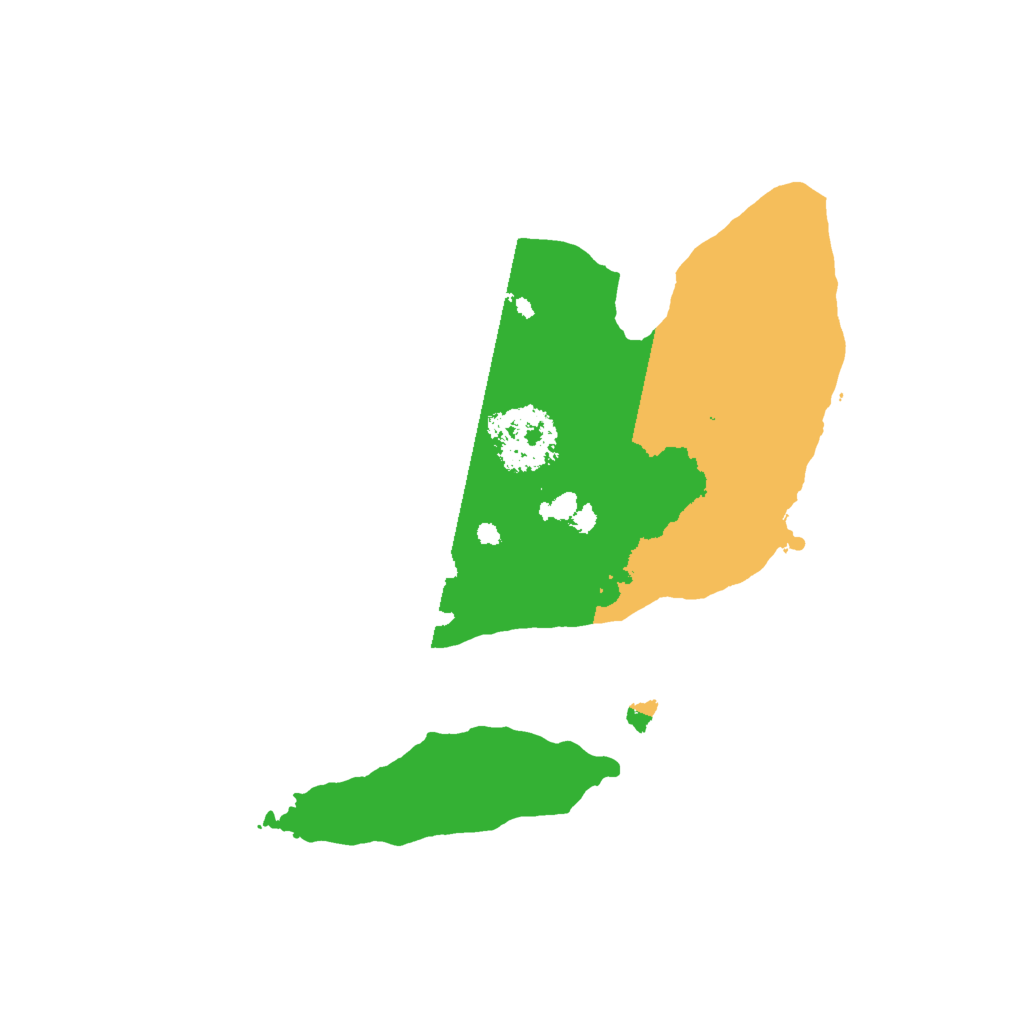 Biome Rust Map: Procedural Map, Size: 1600, Seed: 258964