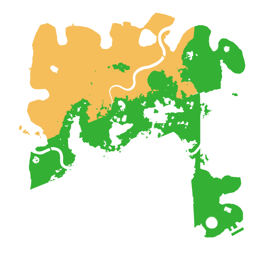 Biome Rust Map: Procedural Map, Size: 4000, Seed: 716940904